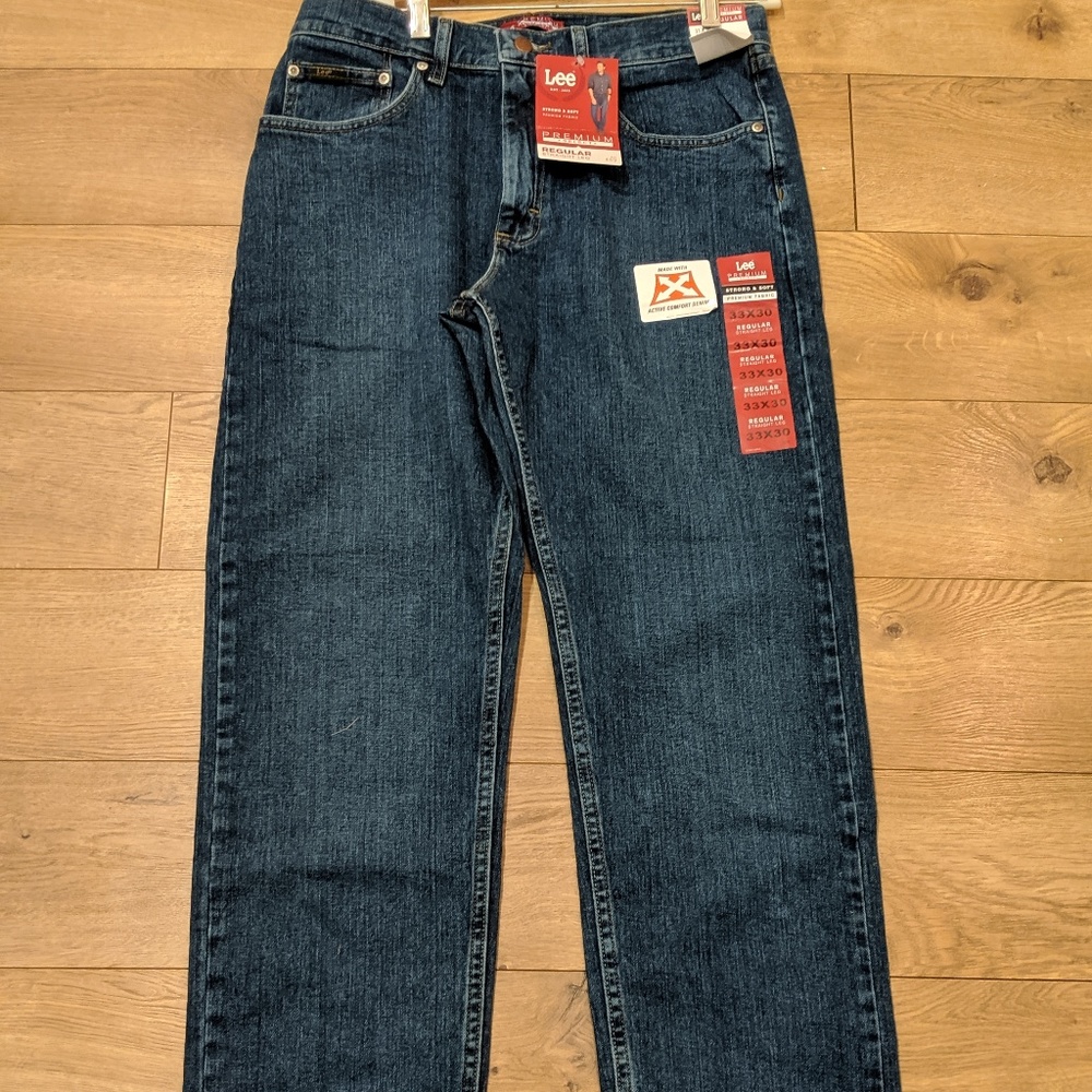 Lee Premium Regular Fit Jeans - NWT - 33X30